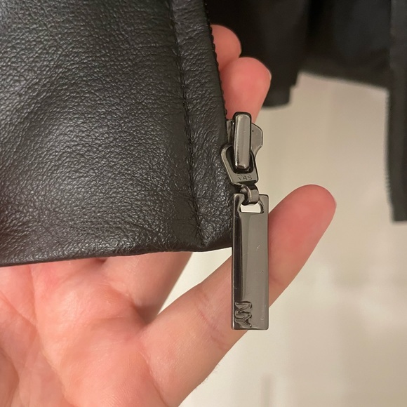 100% Soft Leather Jacket by New York and Company Size M - Picture 6 of 11